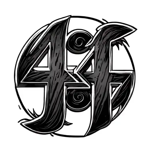 Symbol Made Up Of 4S In A Circle