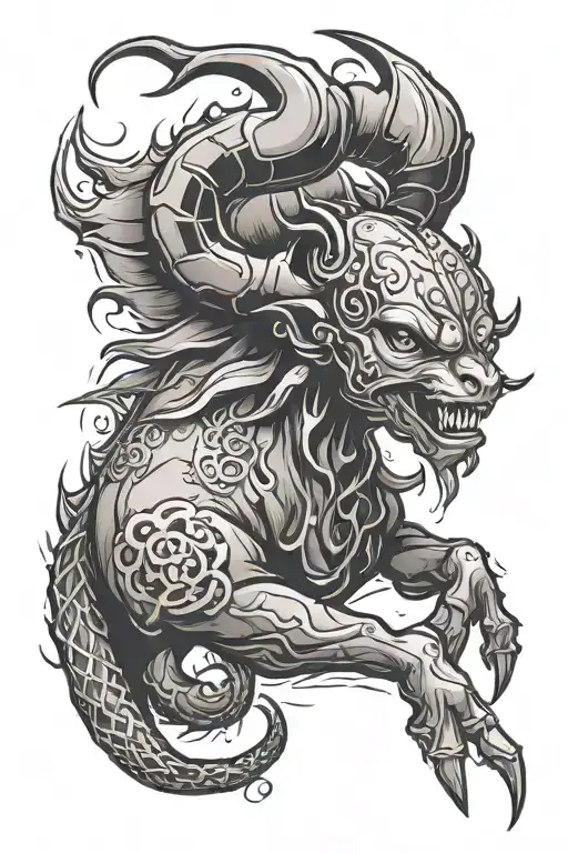 Cancer Zodiac Sign With Zodiac Ox