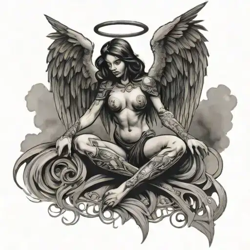 Sexy Dark Evil Angel