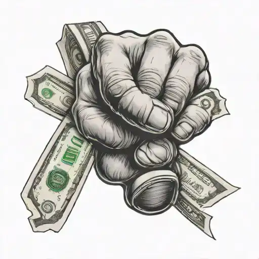 Fist Holding Money