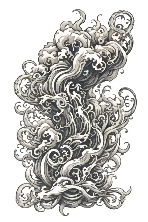 Smoke Effect Using Black