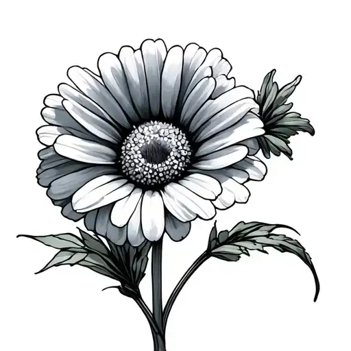 Sweet Pea With Daisy