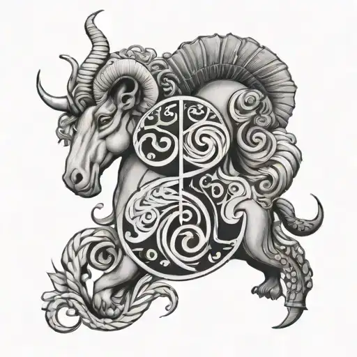 Half Aries And Capricorn Zodiac Sign Inside