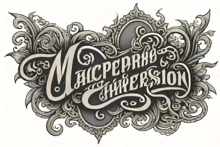 Macpherson Chicano Lettering