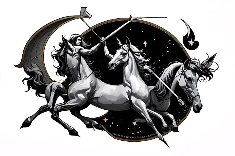 Sagittarius With Centaur
