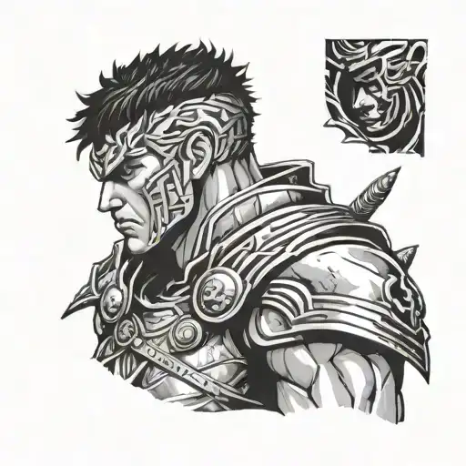 Berserk Guts Side Profile