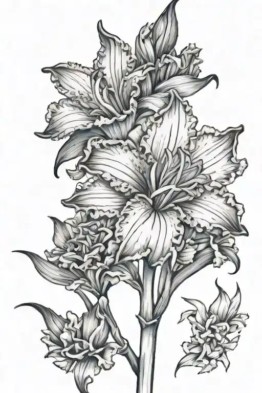 Gladiolus Flower Daisy Flower Carnation Flower