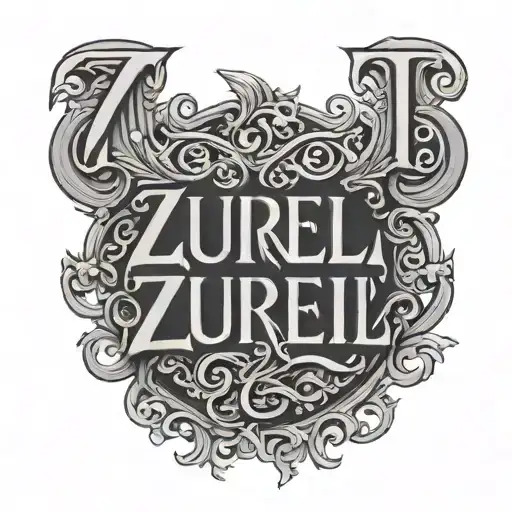 Zuriel Lettering