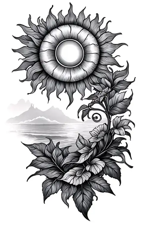 God Sun Nature Inspired