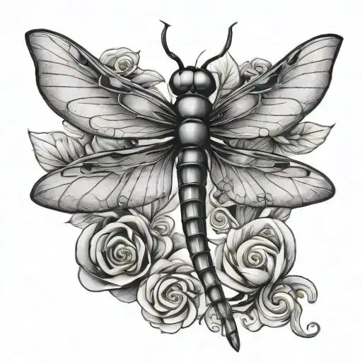 Cartoon Dragonfly For Men