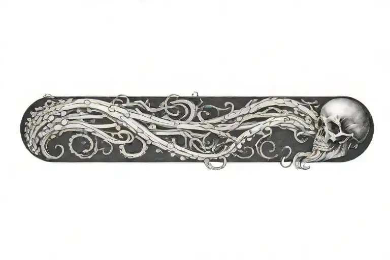 Jean Delville Tentacles And Sculls Facing Each Other