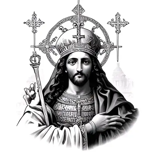 Catholic Tattoo Medakha De Sao Bento