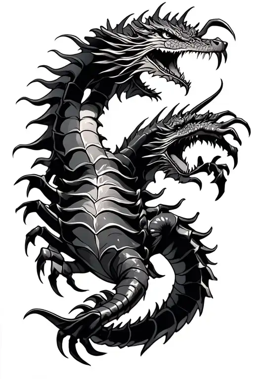 Monster Scorpio Dragon