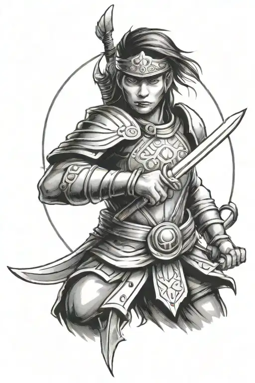 Little Warrior Symbol