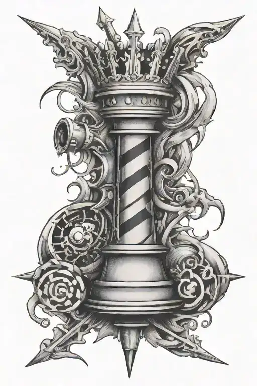 Trident Mixed With Chess