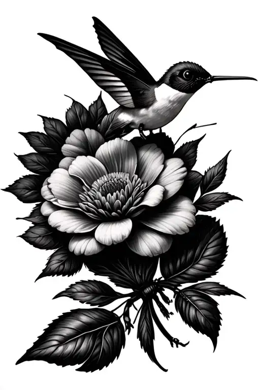 Butterfly Hummingbird Honeybee Flowers