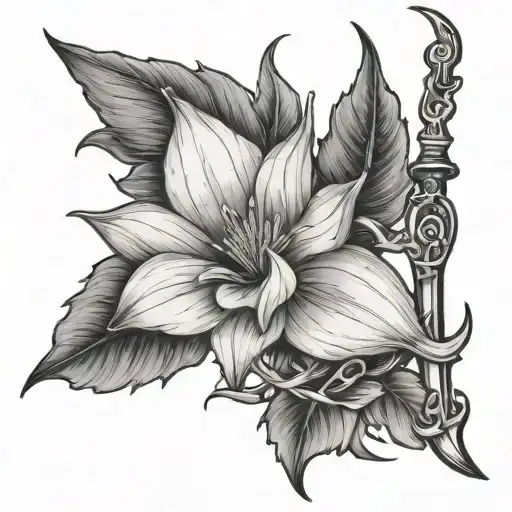 Moonflower And Dagger