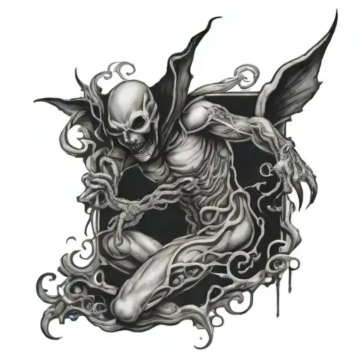 Evil Escaping From Body