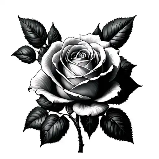 Xviii-viii-mmv Wit A Rose Growing