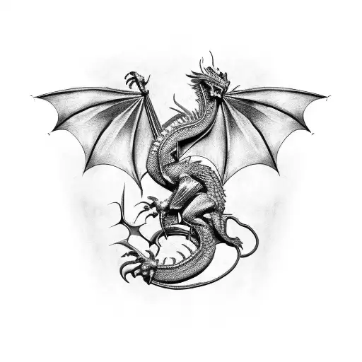 Dragon Barbed Wire Knife