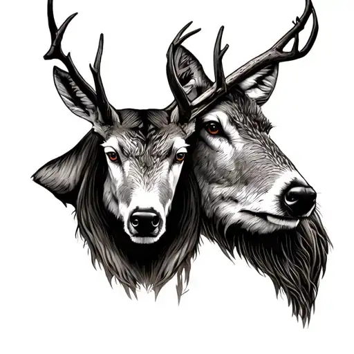 Father Son Hunting Sene