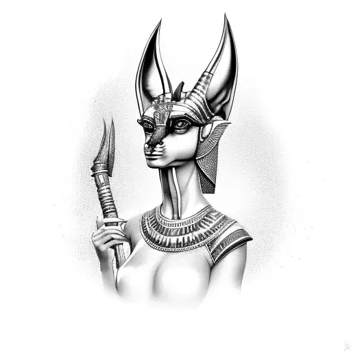 Egyptian Sexy Anubis Girl