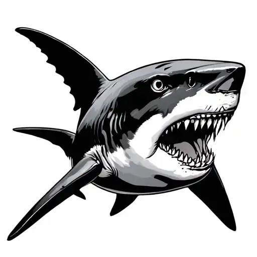 Bull Shark Birds Eye View