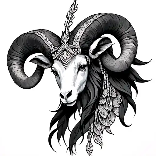 Aries Ram Goddess