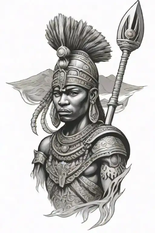 African Warrior King