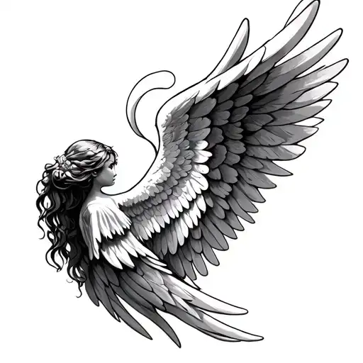 Angel Wings With Diaz