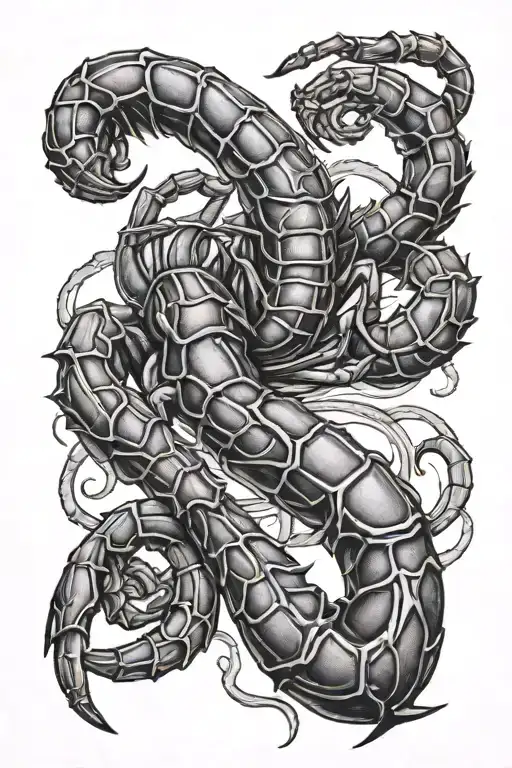 Scorpion On Entire Arm