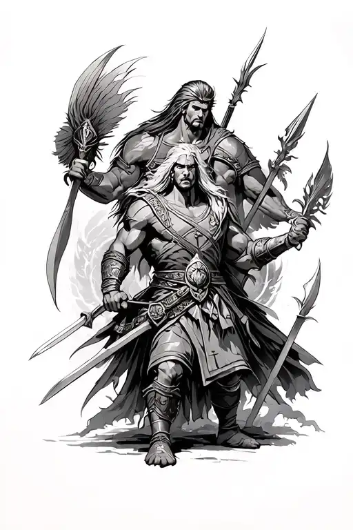 Warriors From Different Eras