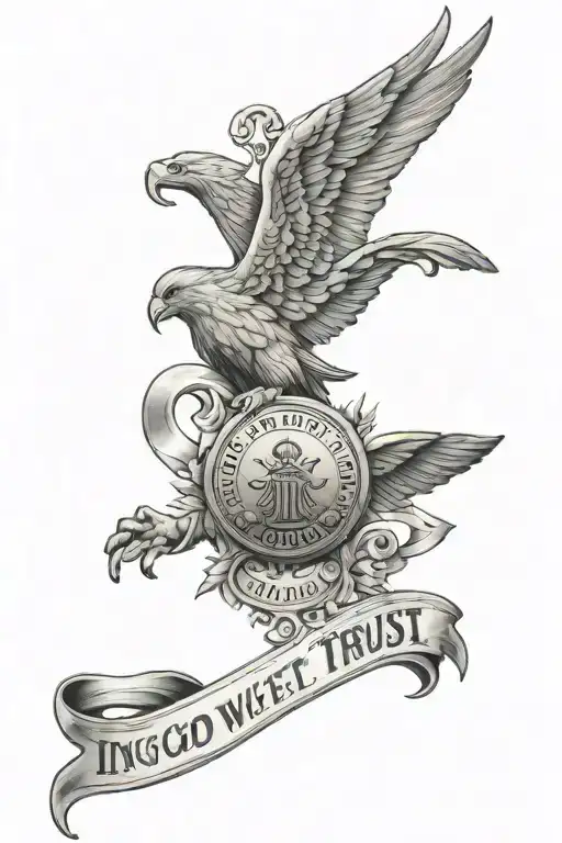 In God We Trust With Historical Background