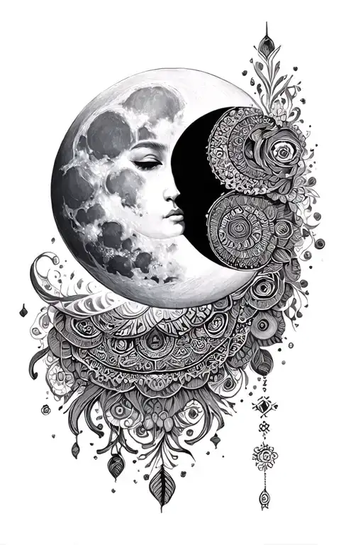 Moon Mandala Spiritual Journey
