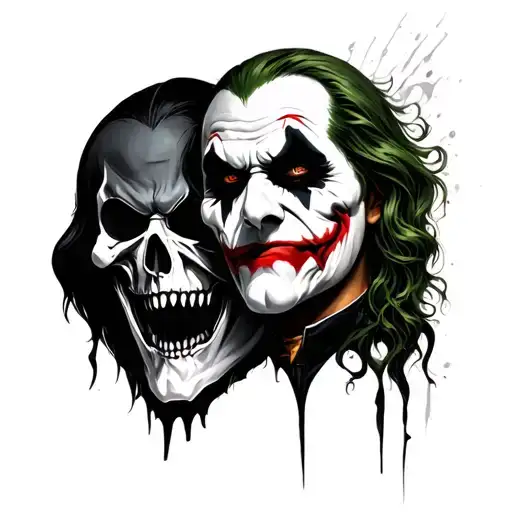 Reaper And Joker Face
