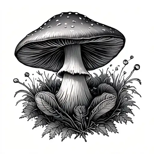 Mushroom Anklet Bracelet