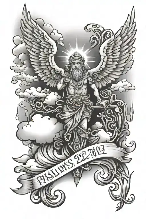 Psalms 21 With Cloud And Light