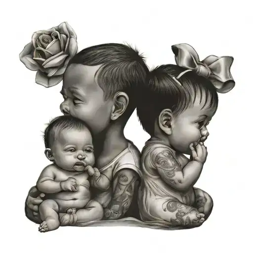 Father Of Twin Baby Girls