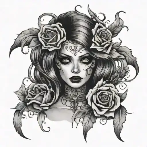 Death Girl Gothic Sexy