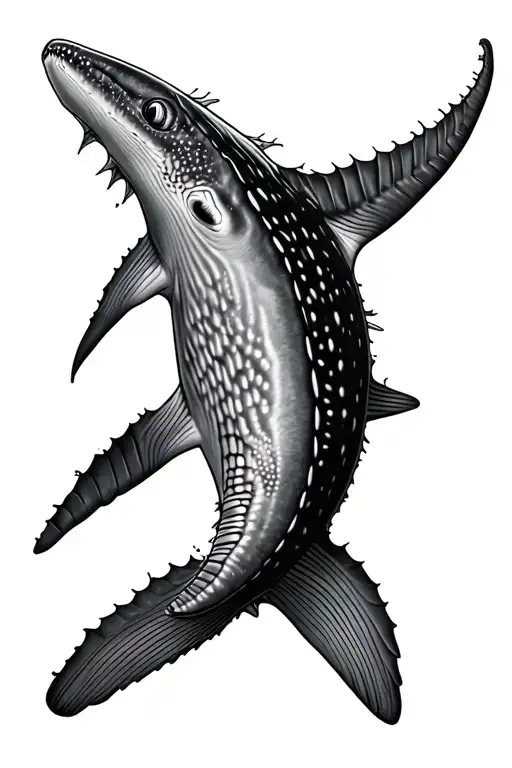 Whale Shark Top View
