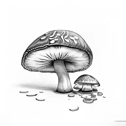 Mushroom With Wing Forearms