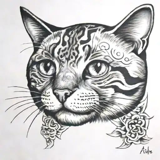 Cat Named Cheeseburger