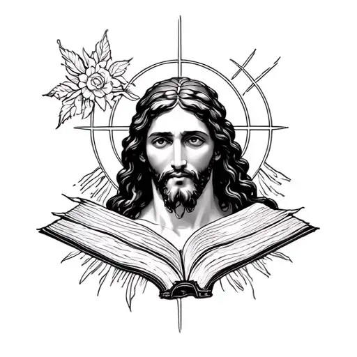 In Memory Of A Deceased The Holy Bible Jesus