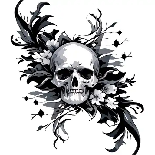 Abstract Sleeve Gothic