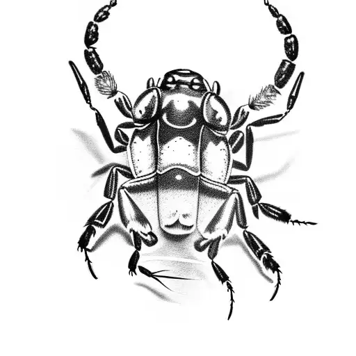 Big Black Scorpion On A Bucket