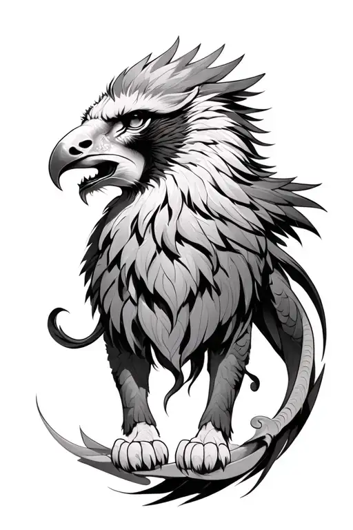 Chimera Lion Eagle Woman