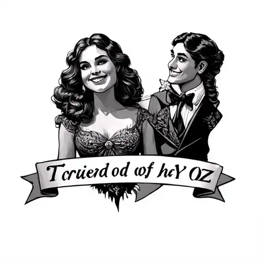 Tattoo Ideas Of The Wizard Of Oz Combined With The Tv Show Friends