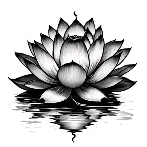 Lotus Flower Tattoo With Story And Fairy Tale Name