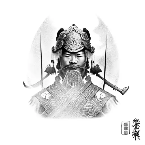 Guan Kong Chinese Warrior Sleeve