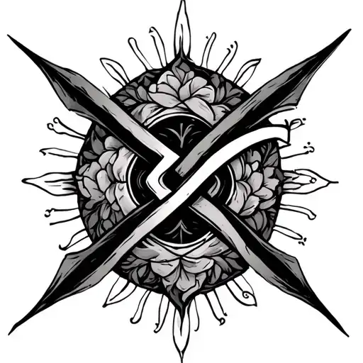 Narcissistic Abuse Survivor Symbol Intertwined